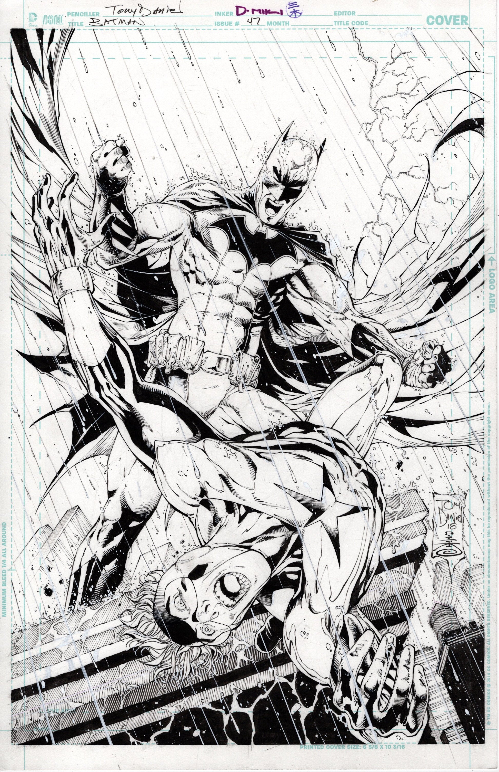 BATMAN 47 Comic Art
