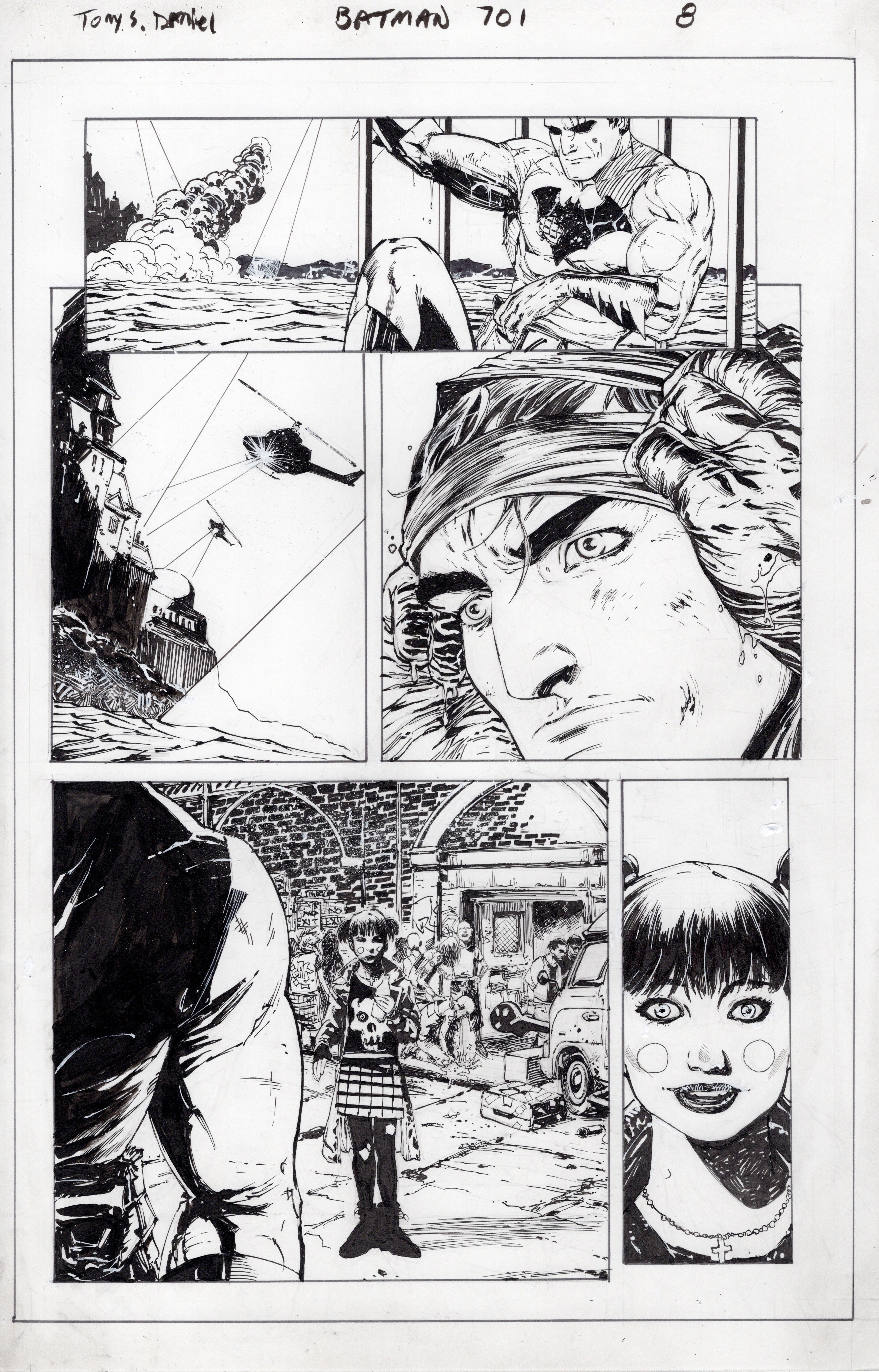 BATMAN 701 pg 8 Grant Morrison