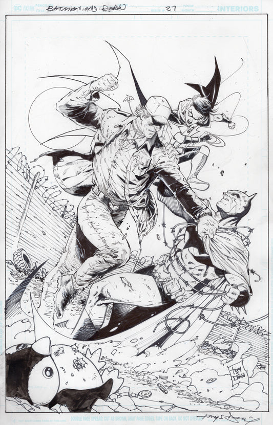 BATMAN AND ROBIN 27 MAIN COVER