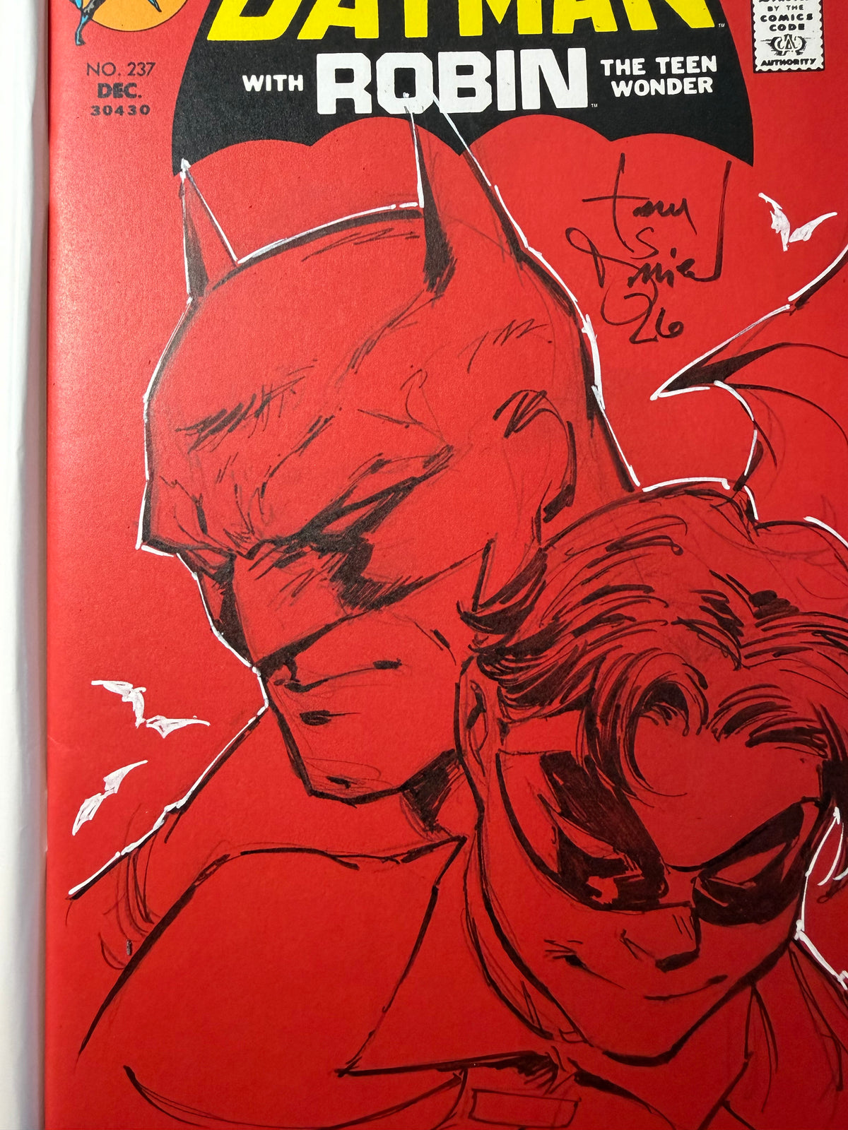 BATMAN AND ROBIN DOUBLE SKETCH!