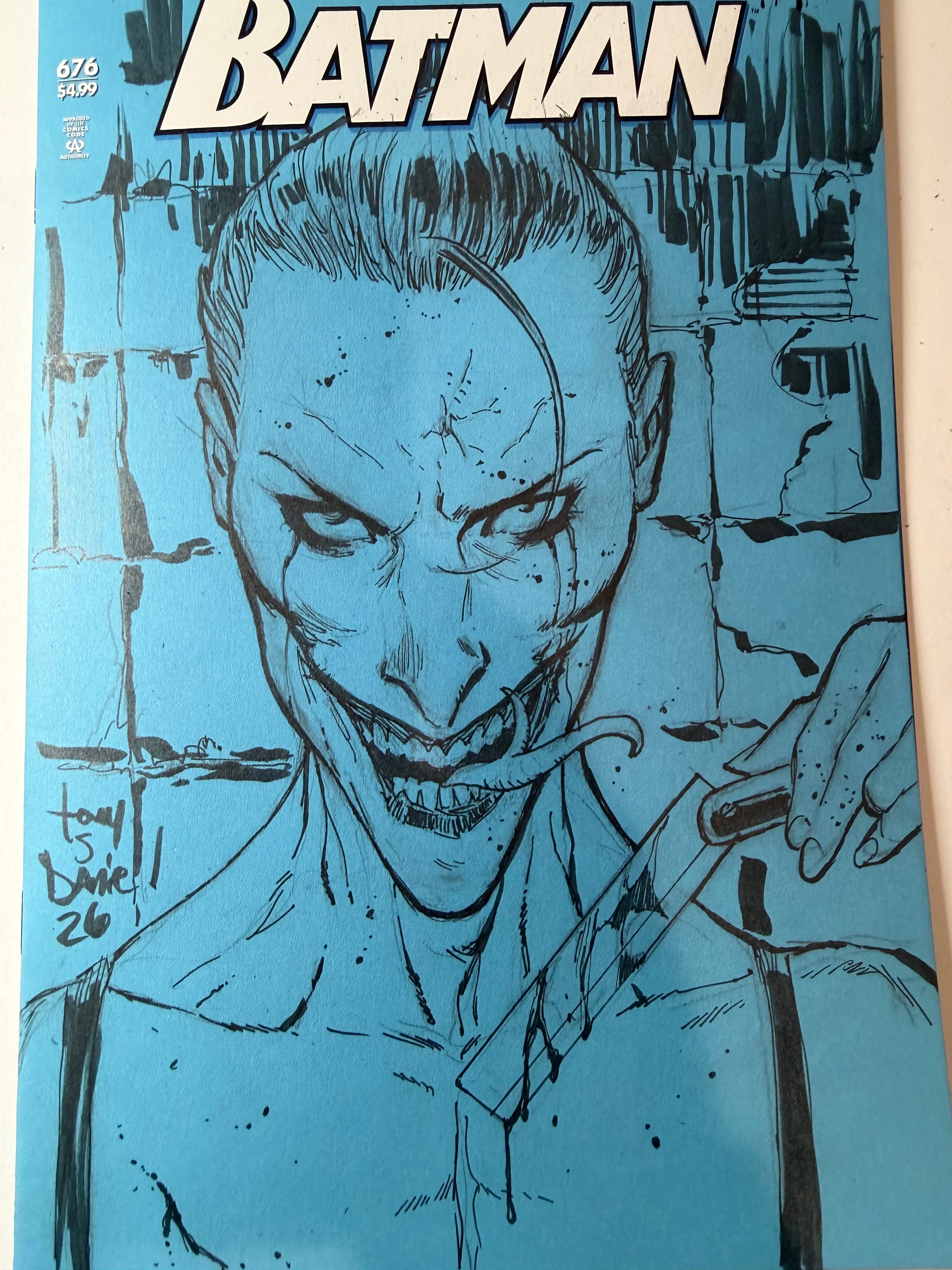 BATMAN RIP THIN WHITE DUKE OF DEATH JOKER