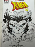 X-MEN 97 BEAST HEAD SCKETCH