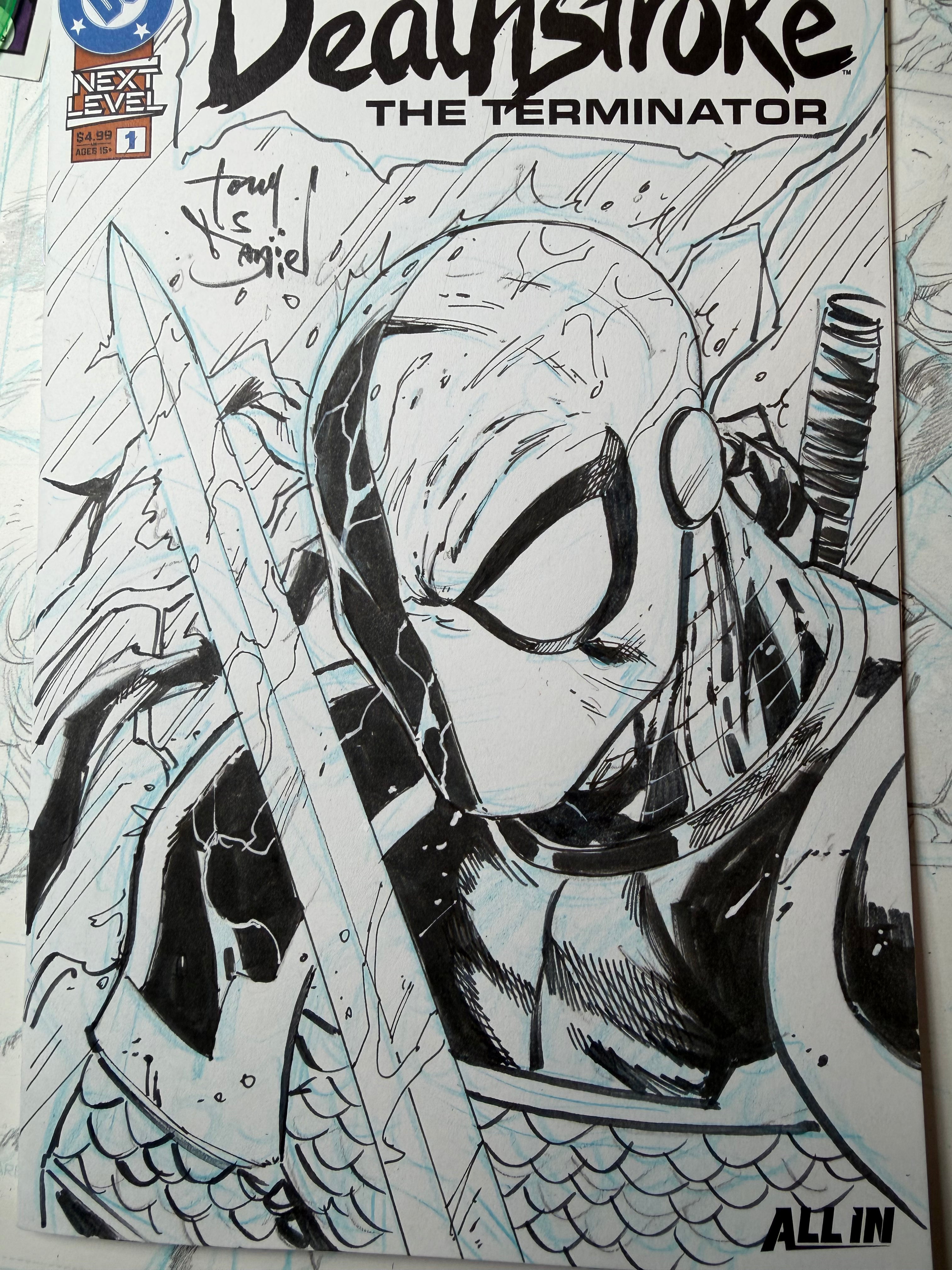 DEATHSTROKE #1 TAKE 2!
