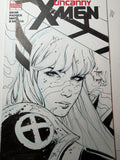 MAGIK!  HEAD SKETCH 2 ON UNCANNY X-MEN #1
