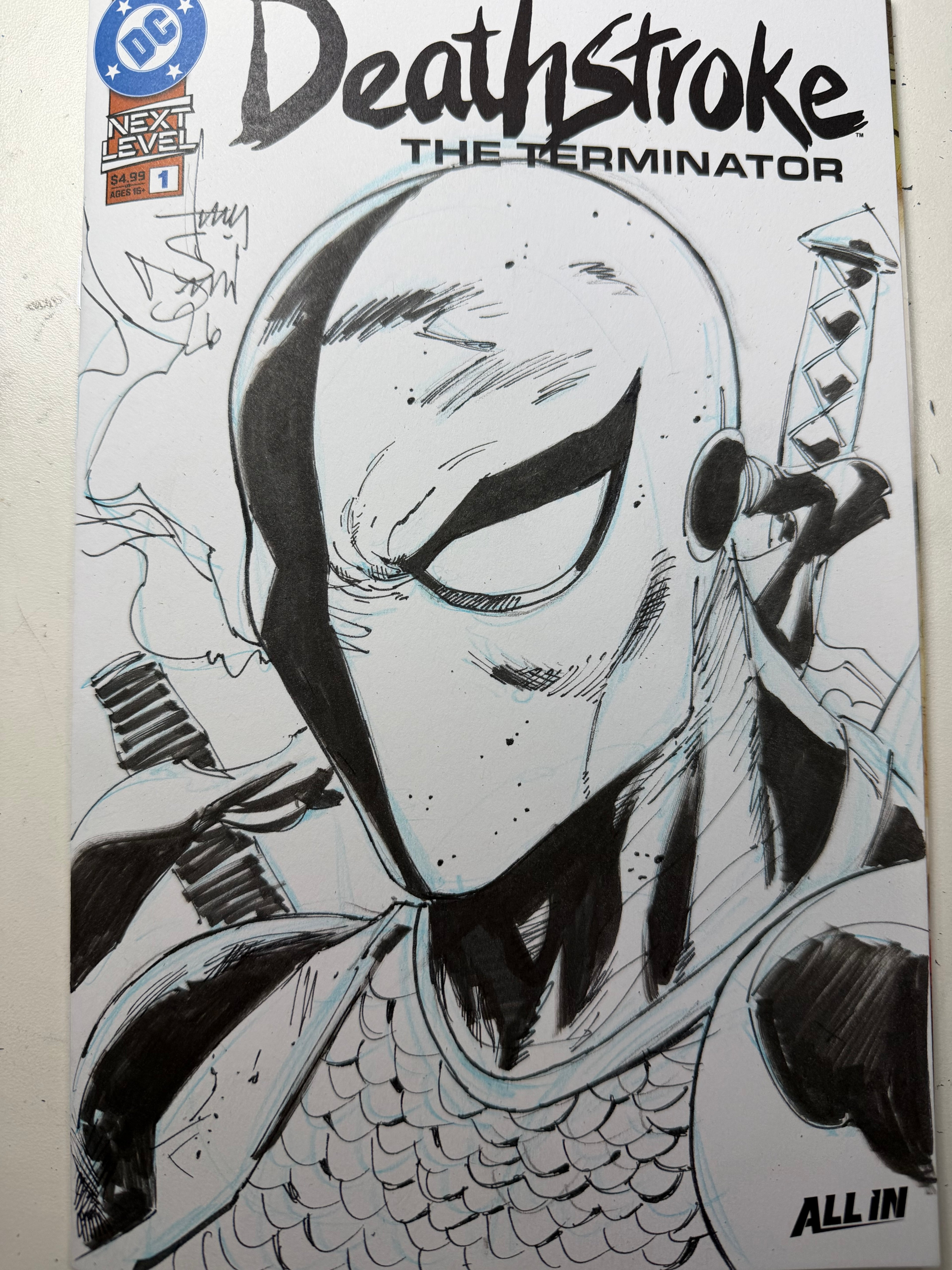 DEATHSTROKE #1 TAKE 3!