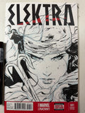 ELEKTRA # 1 HEAD SKETCH !