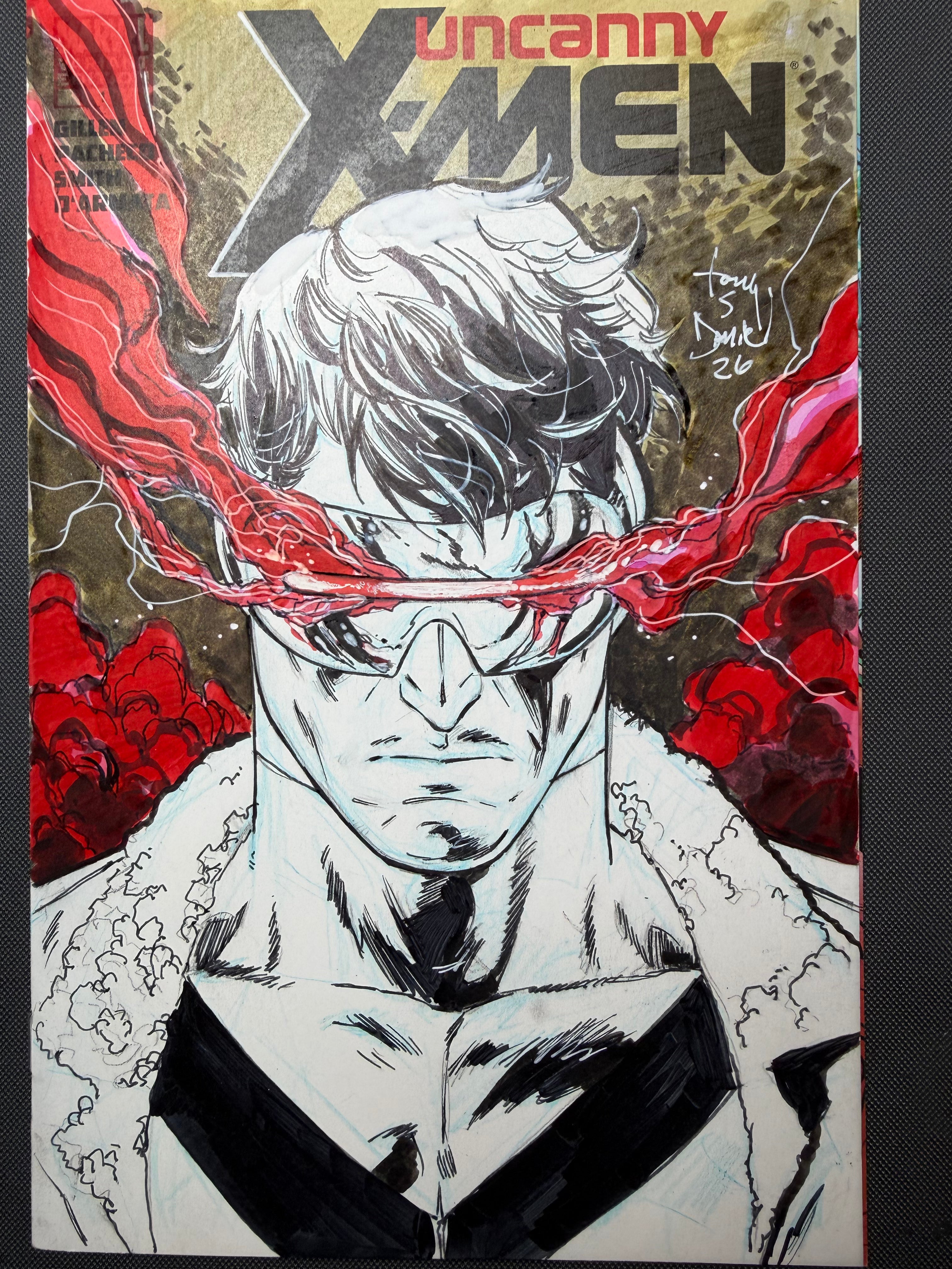 UNCANNY X-MEN #1 CYCLOPS!  COLOR