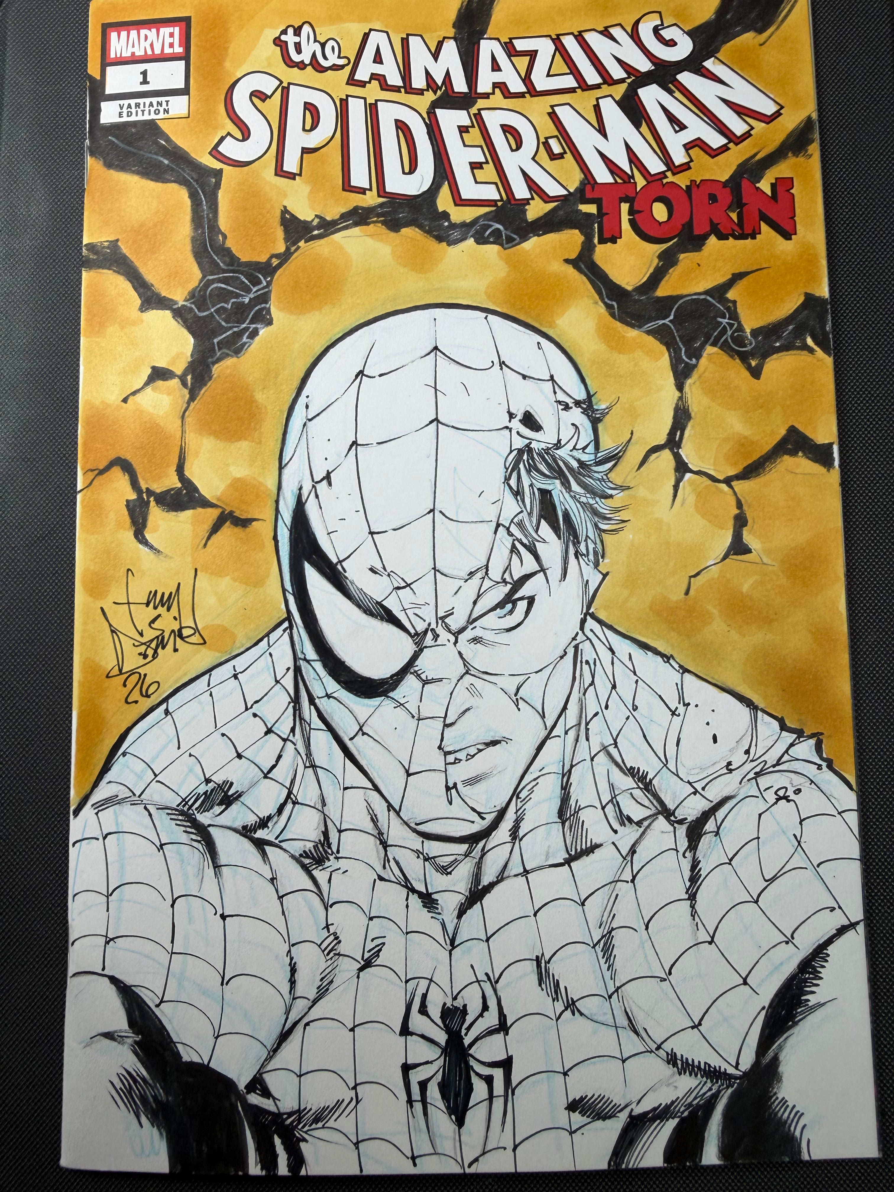 SPIDER-MAN TORN!  SATURDAY NIGHT DROP!
