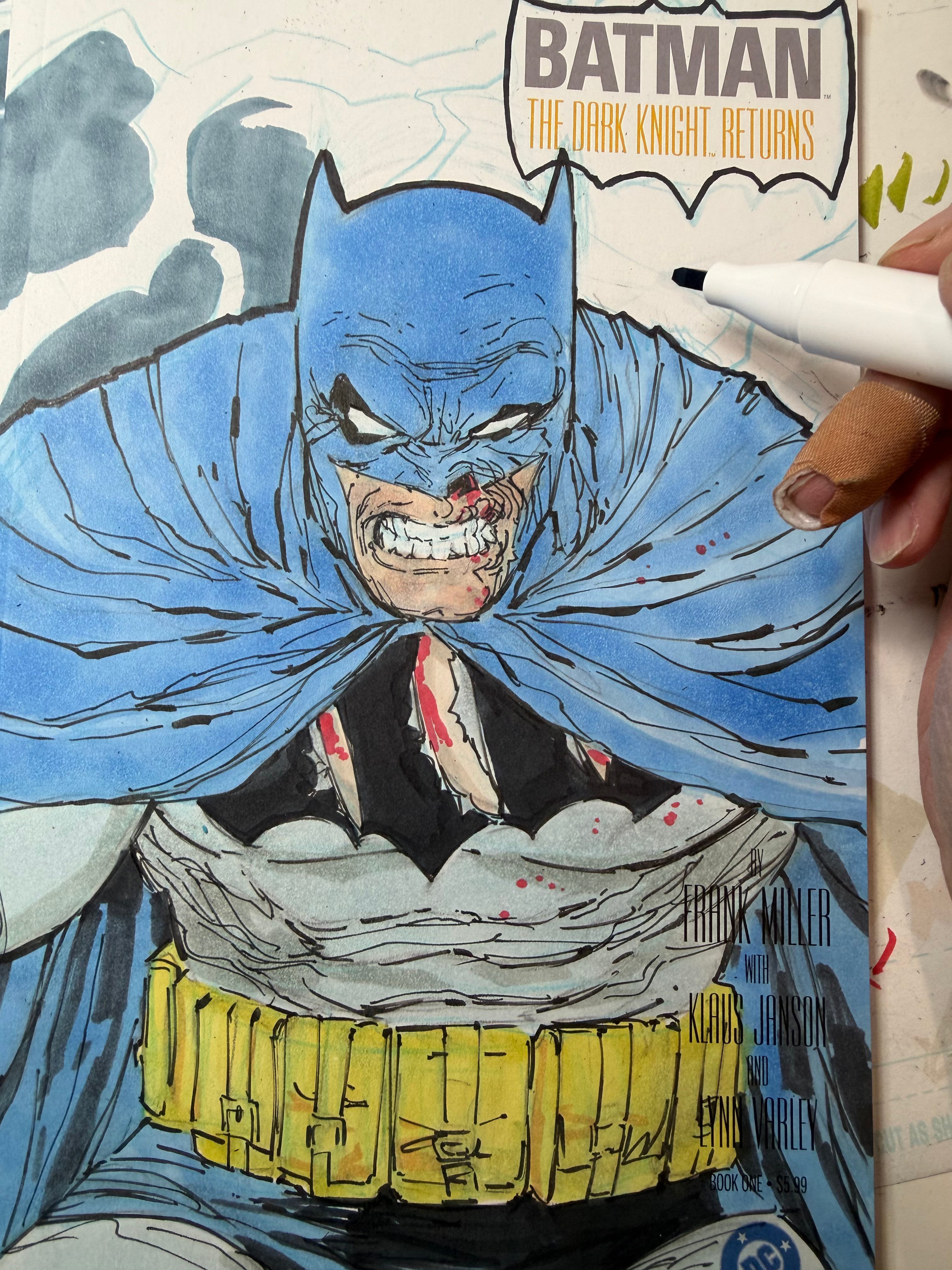 DKR BATMAN FRIDAY NIGHT'S ALL RIGHT FOR FIGHTING