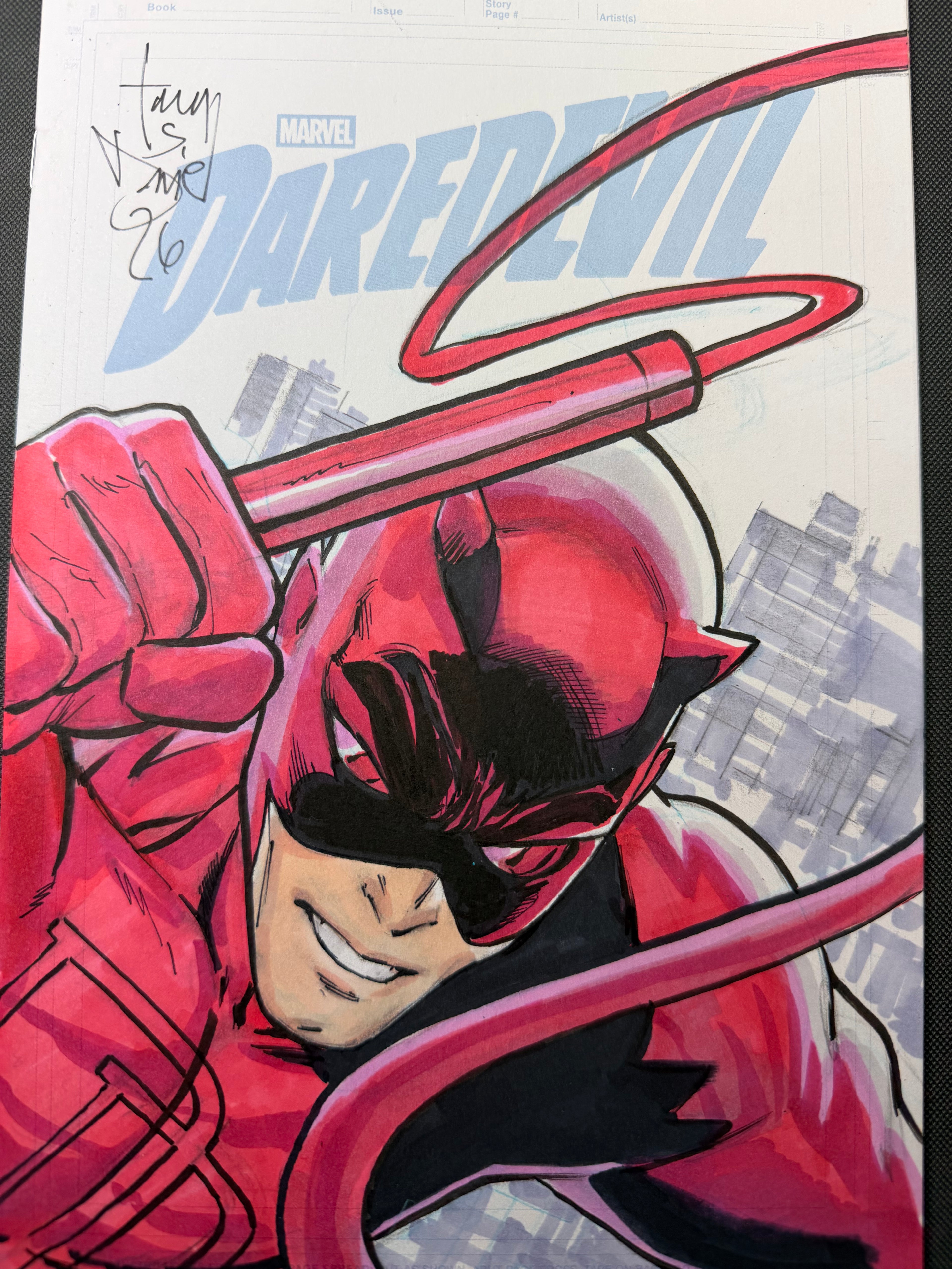 DAREDEVIL #1 COLOR FRIDAY NIGHT DROP!