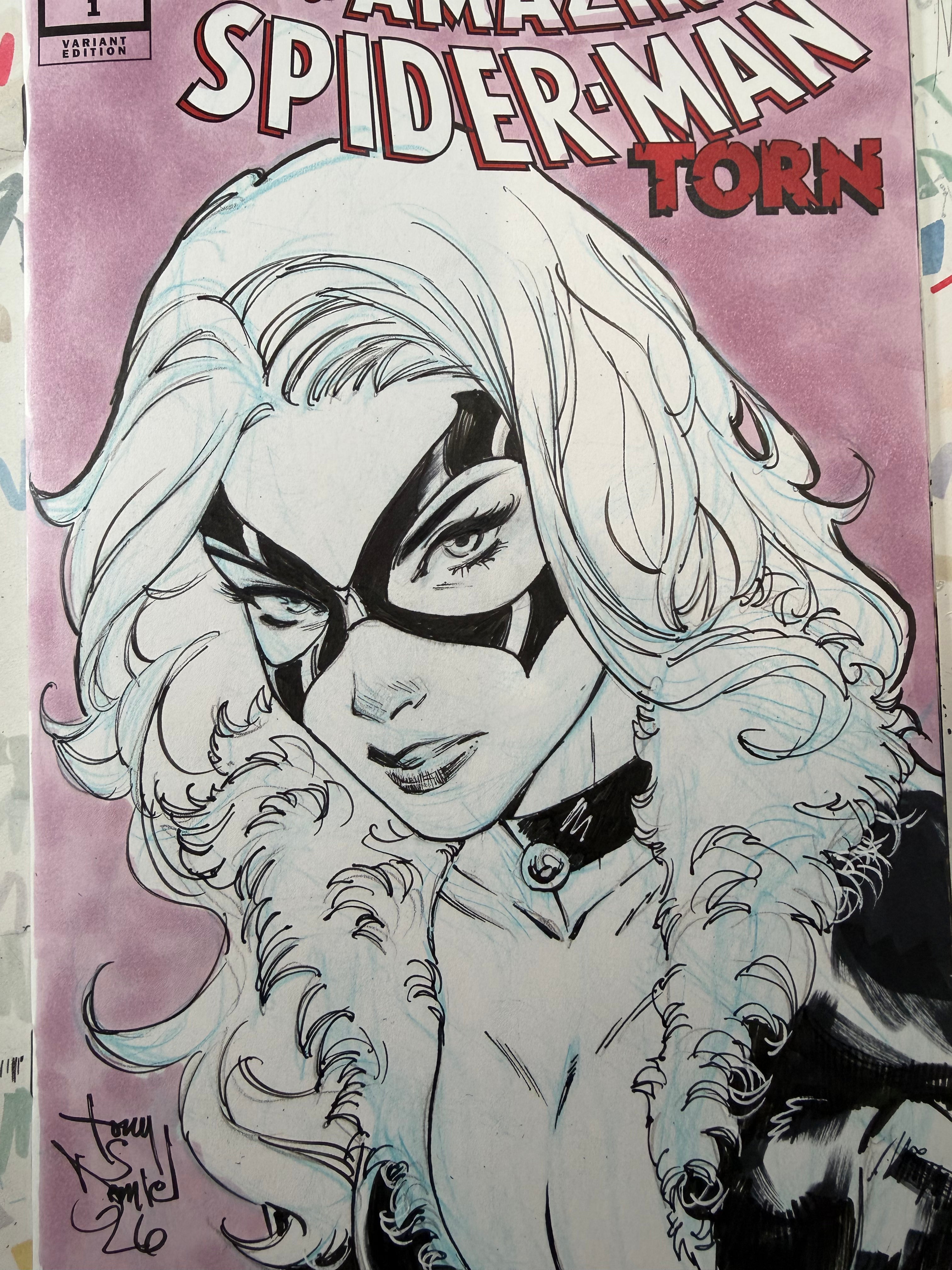 BLACK CAT AMAZING SPIDER-MAN #1 TUESDAY NIGHT DROP!