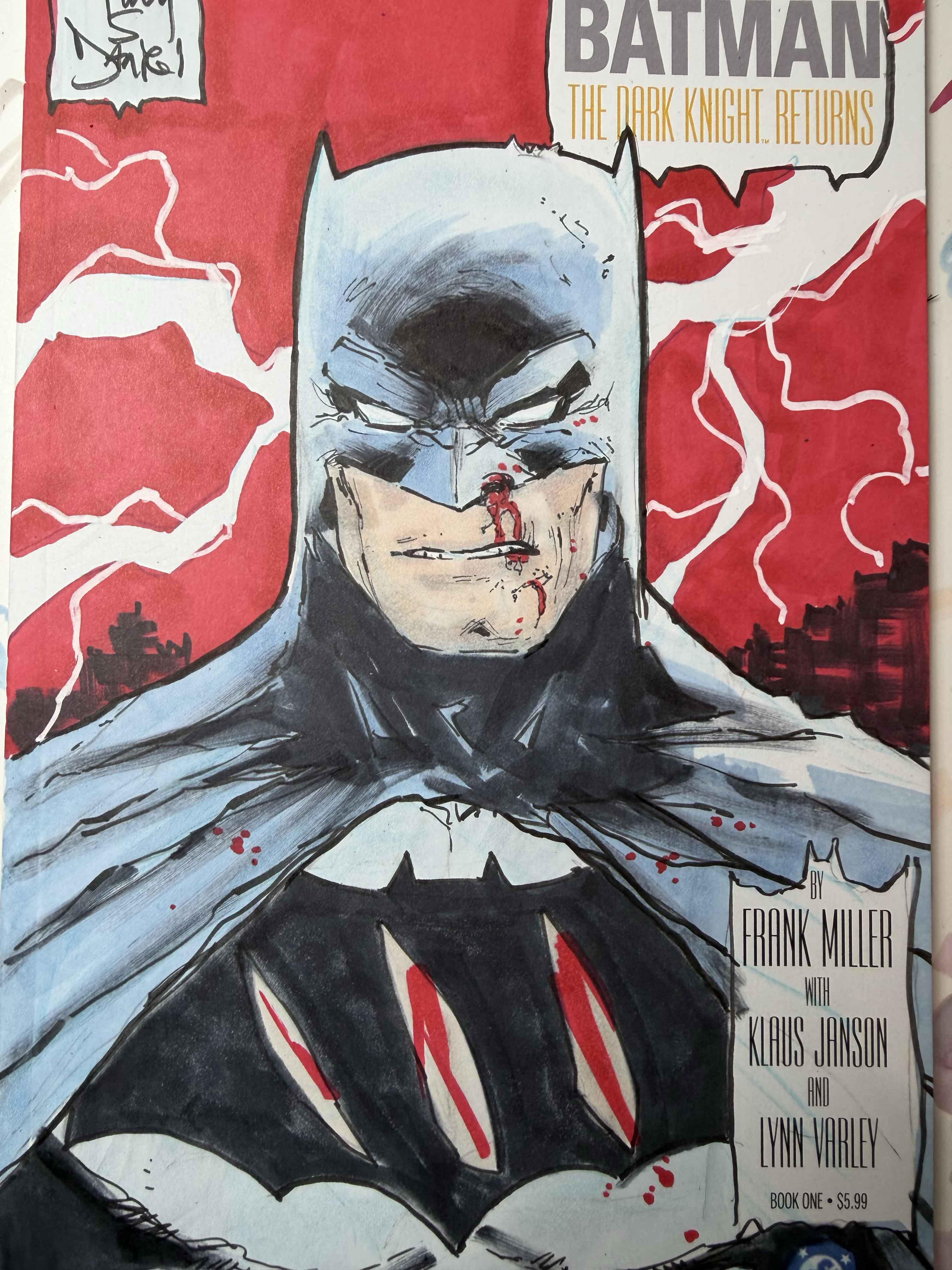 SATURDAY DOUBLE HEADER BATMAN DKR