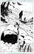 BATMAN 75 SPLASH by TONY S DANIEL Original Art