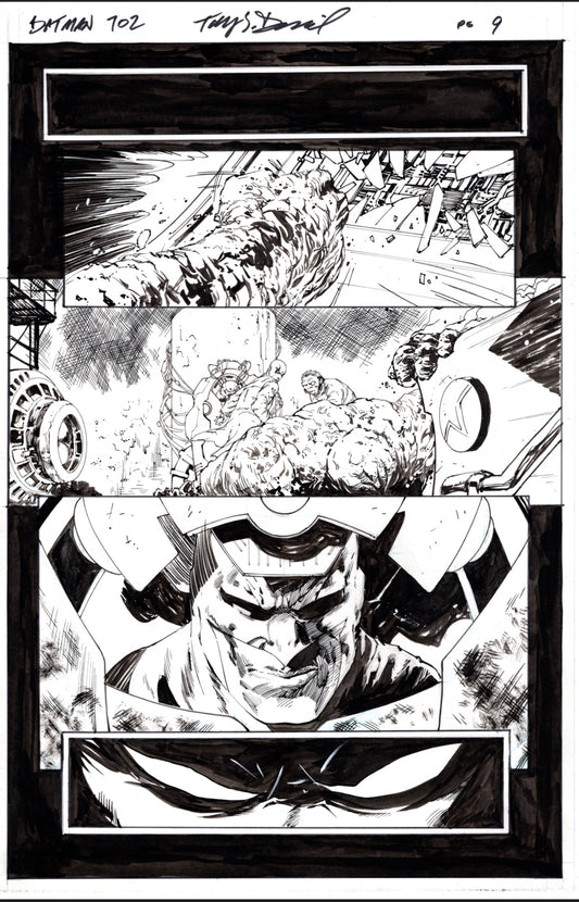 BATMAN 702  by TONY S DANIEL Original Art