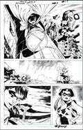 BATTLE FOR THE COWL DAMIAN  by TONY S DANIEL Original Art