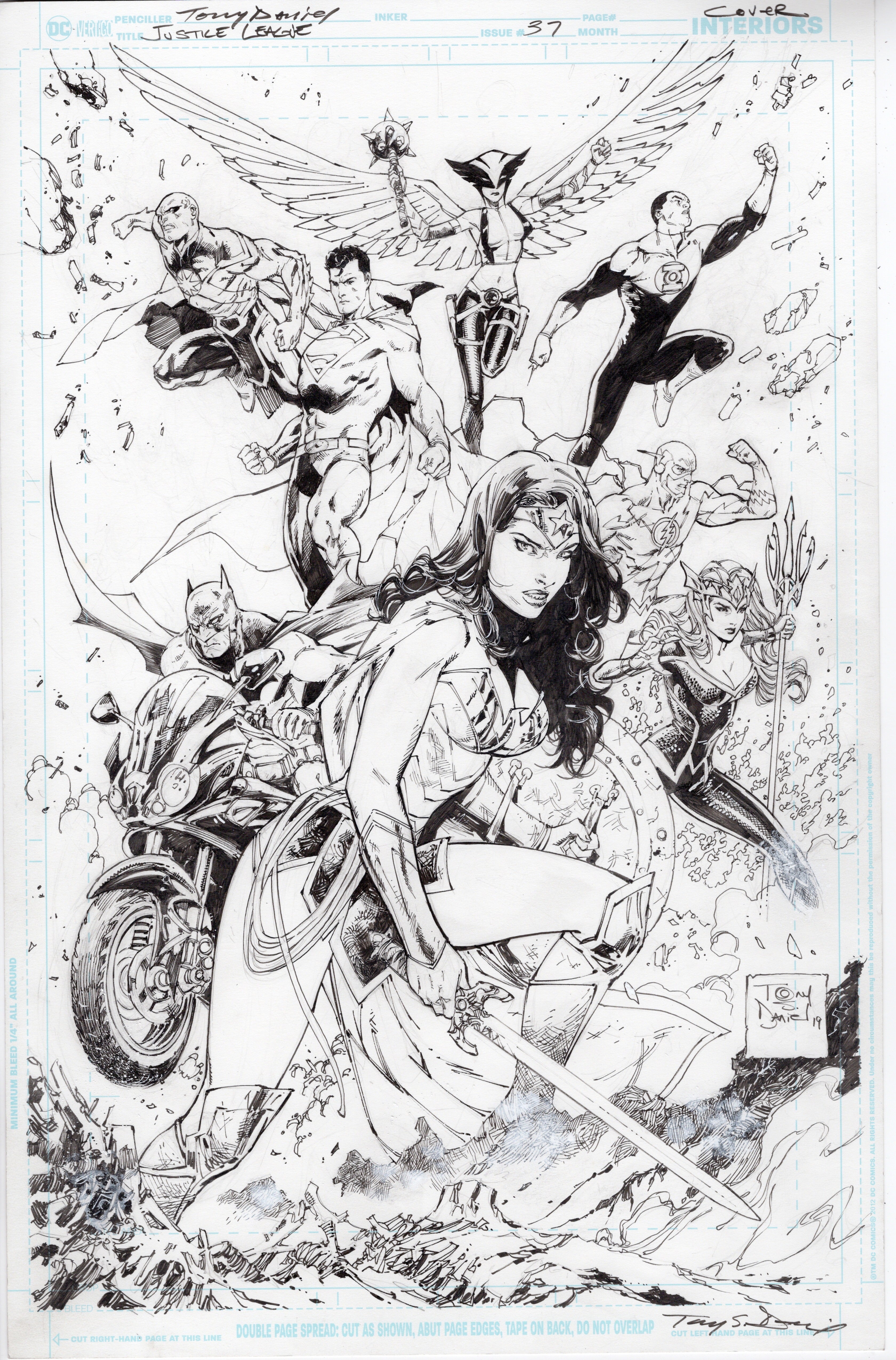 Justice League 37 Variant Cover