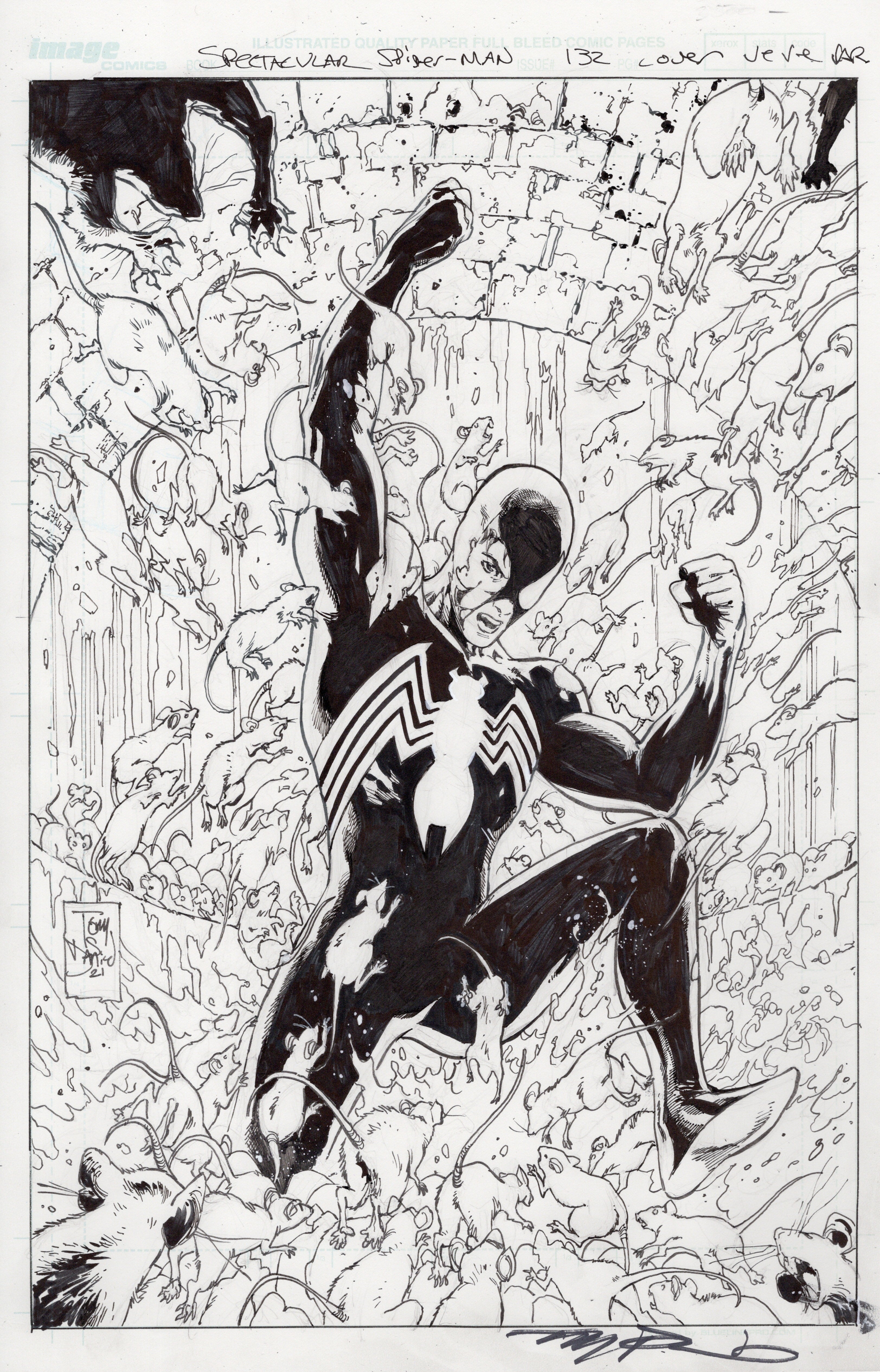 SPECTACULAR SPIDER-MAN 32 VARIANT COVER