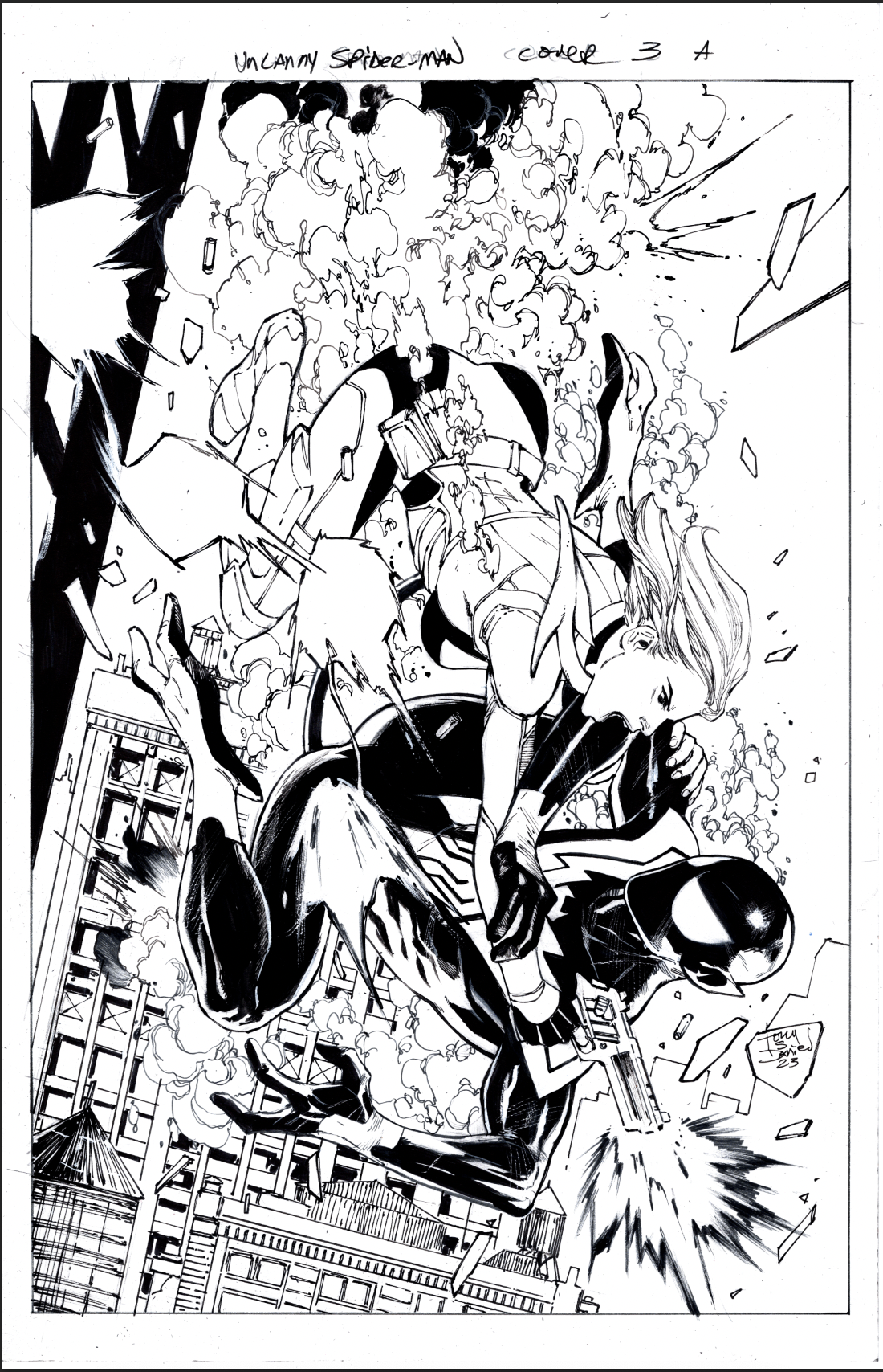 UNCANNY SPIDER-MAN #3  by TONY DANIEL