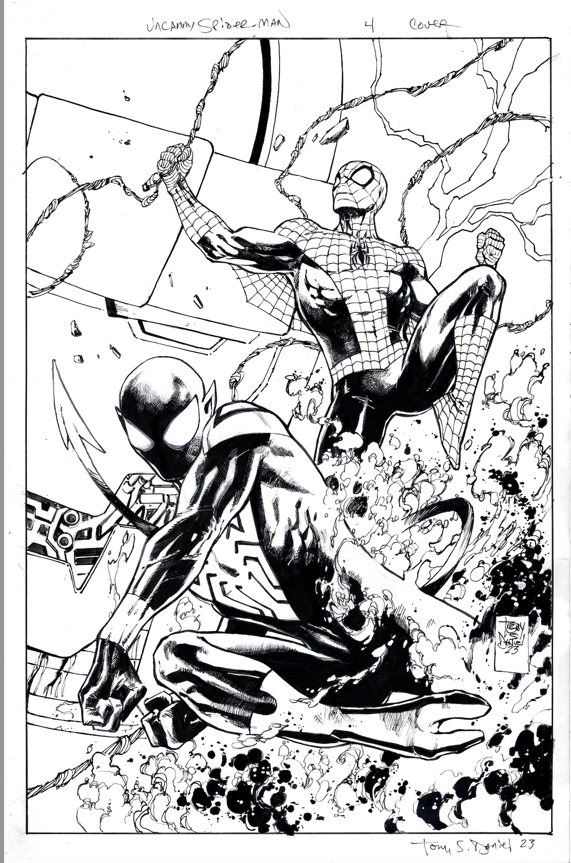 UNCANNY SPIDER-MAN #4  by TONY DANIEL