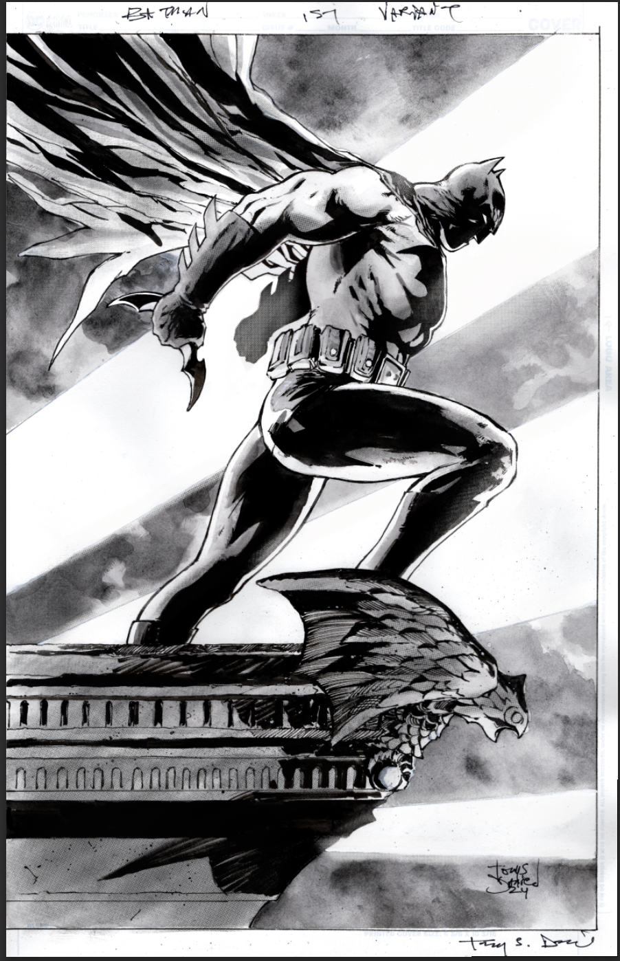 BATMAN 157 VARIANT COVER ART