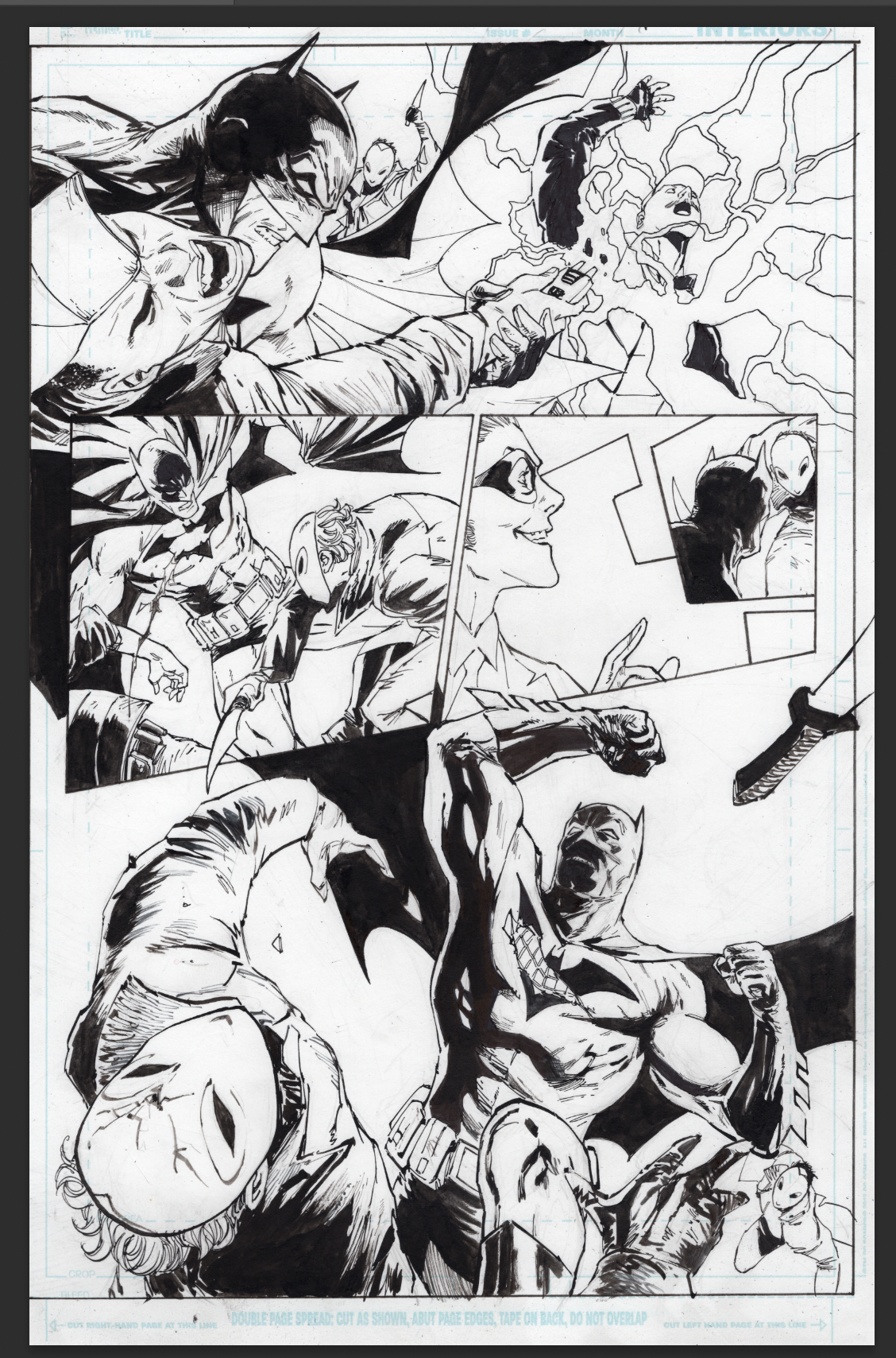 BATMAN 156 Pg 9 Comic Art