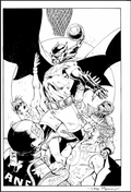 BATMAN HUSH #158VARIANT COVER COURTSIDE CARDSTOCK VARIANT