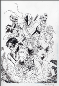TEEN TITANS #22 VARIANT COVER