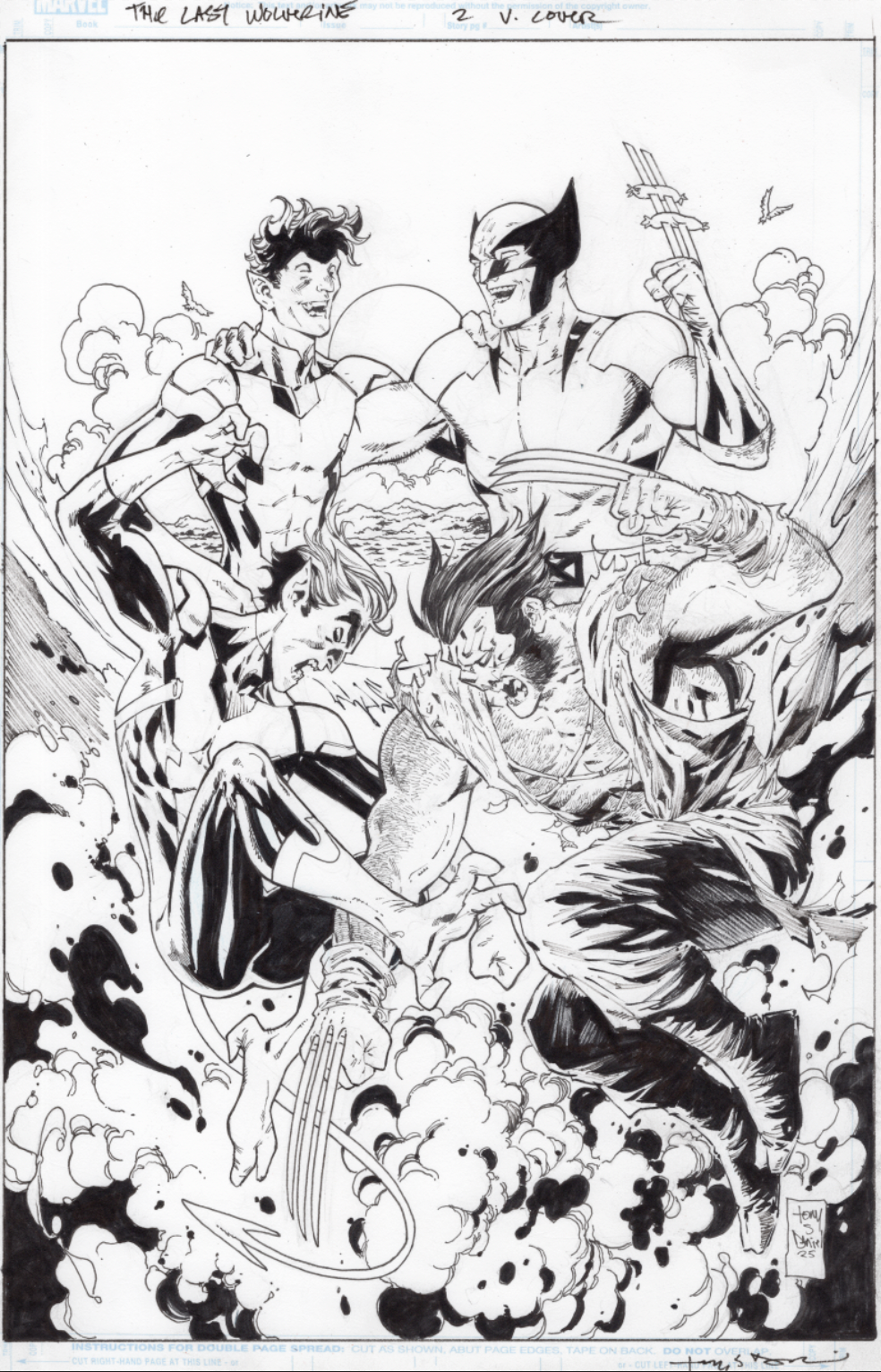 THE LAST WOLVERINE #2 VARIANT COVER
