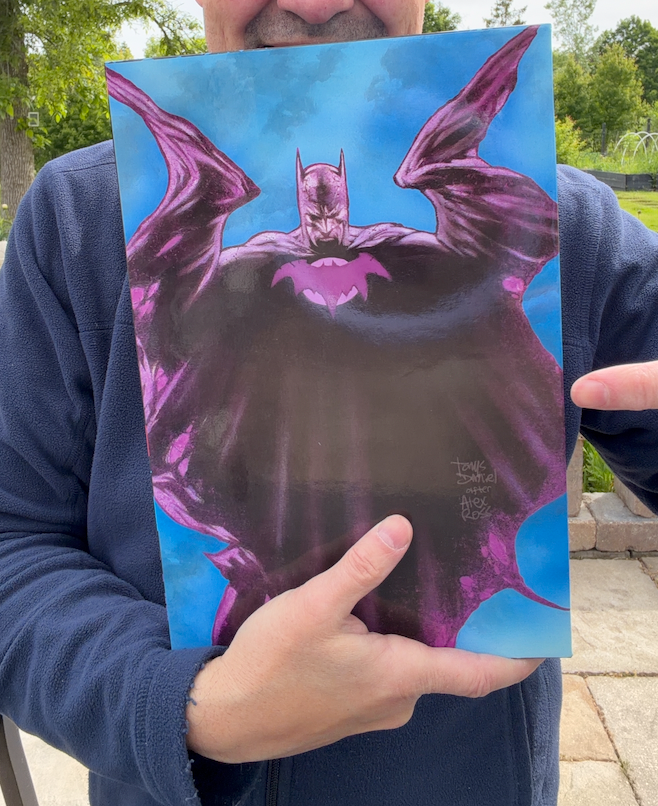 BATMAN RIP ABSOLUTE HARDCOVER OIL PAINTED COVER AND SIGNED EDITION