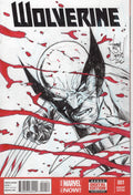 WOLVERINE BLOODY SKETCH COVER