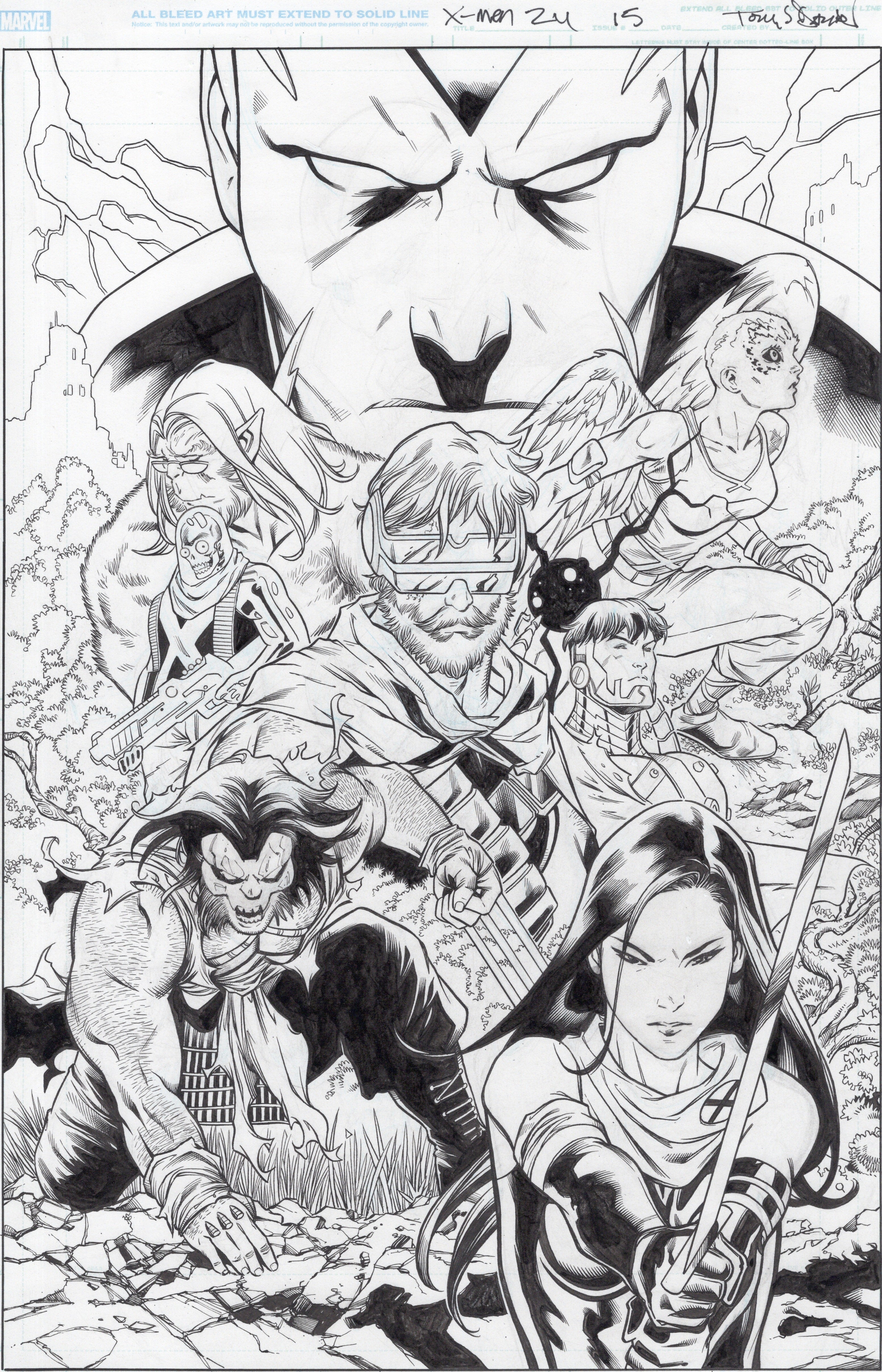 X-MEN 24 PAGE 14 AOA SPLASH