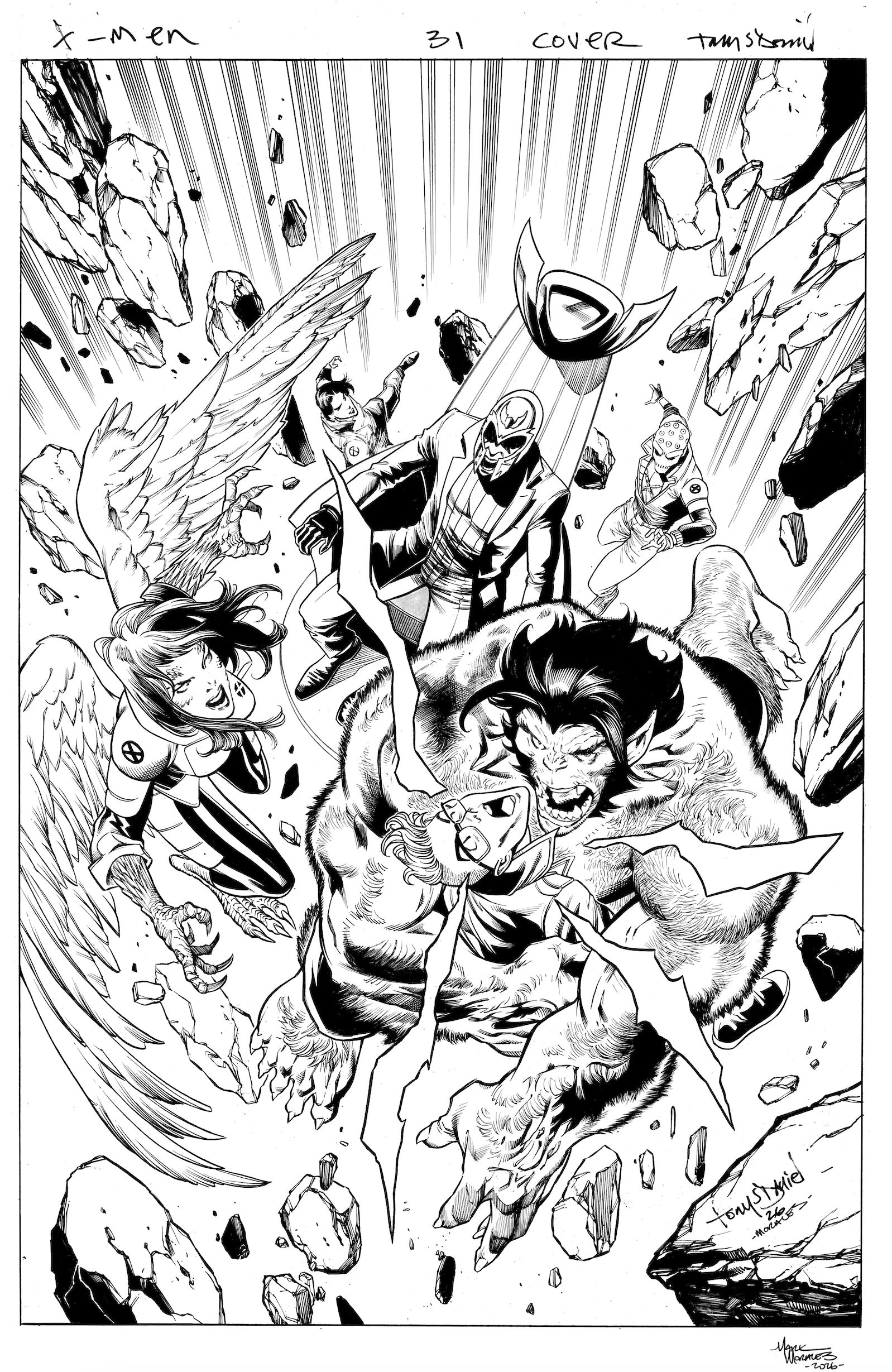 X-MEN 31 COVER