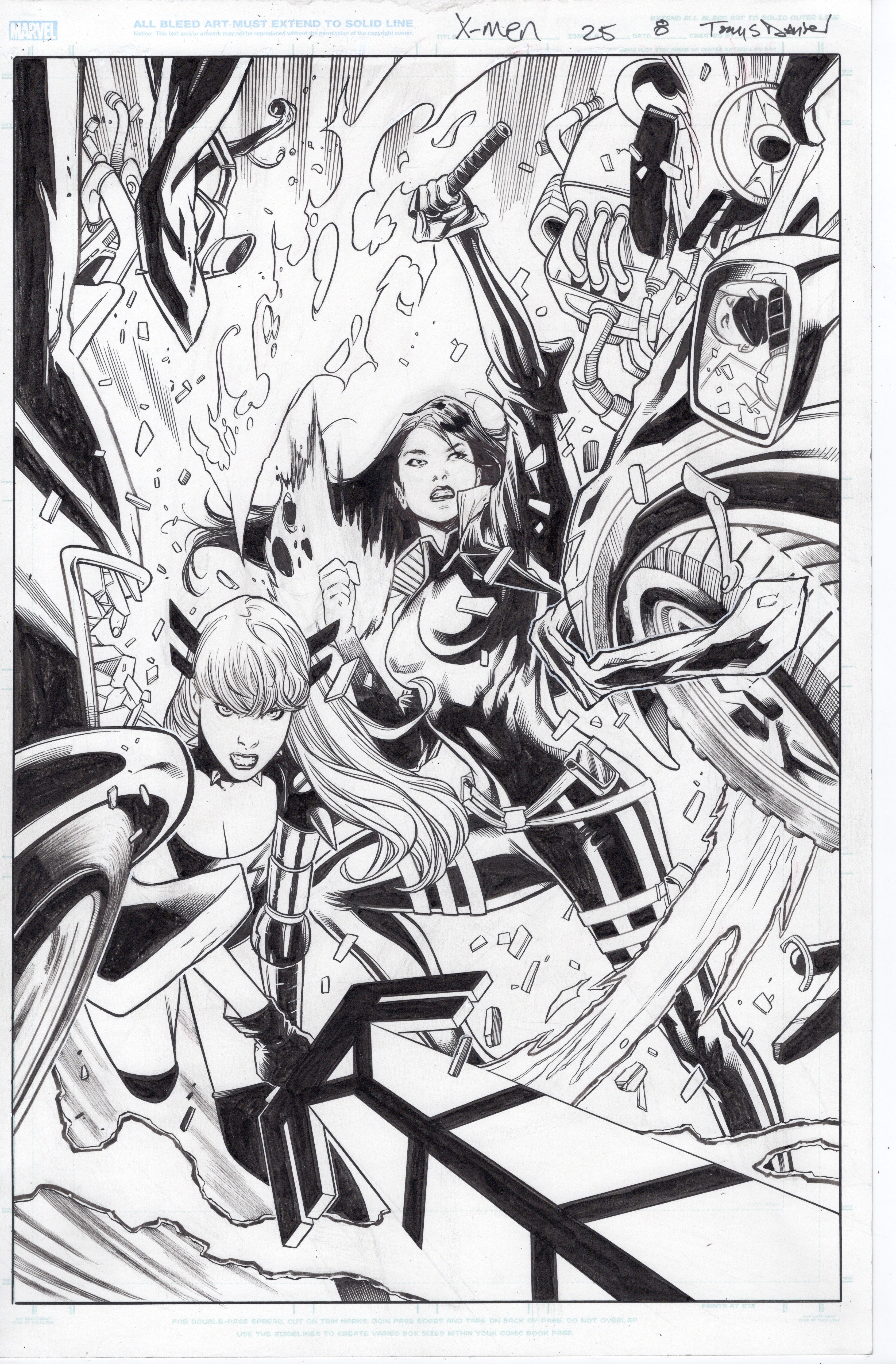 X-MEN 25 Page 8 SPLASH