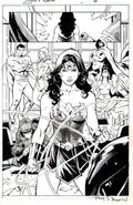 WONDER WOMAN SPLASH from issue 11